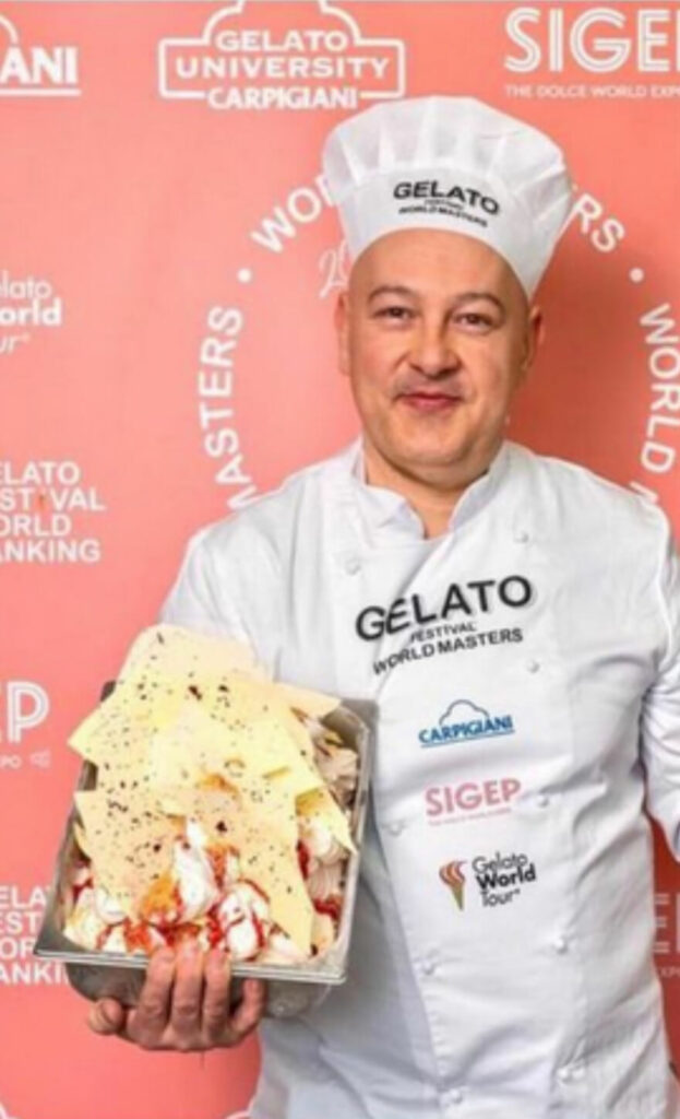 Paolo Macor primo posto "Gelato Festival World Masters"